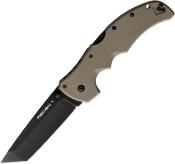 CS27BTDEBK Couteau Cold Steel Recon 1 Tanto Dark Earth Lame Acier S35VN - Livraison Gratuite