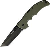 CS27BTODBK Couteau Cold Steel Recon 1 Tanto OD Green Lame Acier S35VN - Livraison Gratuite