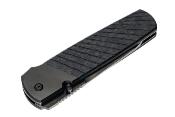 CSFL40HATA Couteau Cold Steel Hatamoto Lame Tanto Acier CPM 20CV Manche Fibre de Carbone Noir - Livraison Gratuite