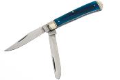 CSFLTRPRB Couteau Cold Steel Trapper Blue Bone Lames Acier 8Cr13MoV - Livraison Gratuite 