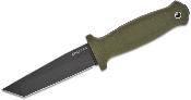 DEM09657 Couteau Demko Armiger 4 Tanto OD Green Lame Acier 80CrV2 Black Etui Kydex - Livraison Gratuite