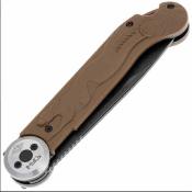 DGR2401BRBW Daggerr Knives Peremen Mys – Couteau Pliant Lame Acier 8Cr14MoV Black Linerlock Manche Brown FRN – Livraison Gratuite