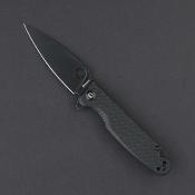 DGRFLMNBKBW Daggerr Florin – Couteau Pliant Liner Lock | Lame Spear Point 8Cr14MoV Blk | Manche FRN Noir - Livraison Gratuite
