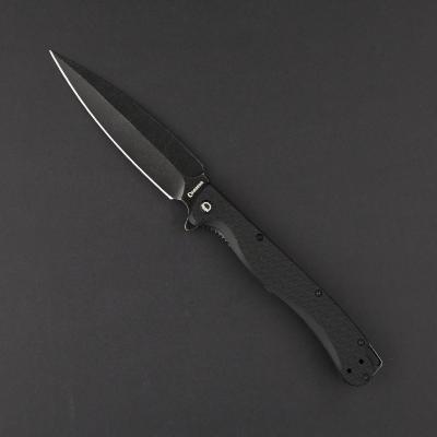 DGRVDFBKBW Couteau Daggerr Vendetta Lame Dagger Acier 8Cr13MoV Manche FRN Noir Liner Lock - Livraison Gratuite