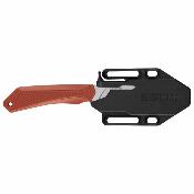G1077127 — Couteau Gerber Forefront Orange Lame Acier 420HC Drop Point Blanche Manche GFN Orange Étui GFN - Livraison Gratuite