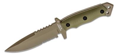 HBBMIK03OD Poignard Halfbreed Blades Medium Infantry Od Green Lame Acier K110 Combo Etui Kydex Made Australia - Livraison Gratuite