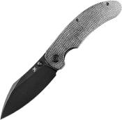 K1039A2 Couteau Kansept Nesstreet Black Lame Acier CPM-S35Vn IKBS - Livraison Gratuite 
