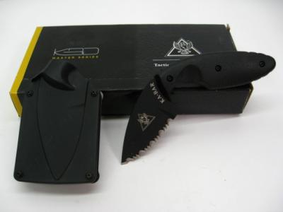 Couteau Ka-Bar TDI Law Enforcement Knife Acier AUS-8 Serrated Manche Zytel Made In USA KA1481 - Free Shipping