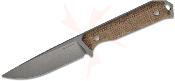 KI1045MD1 Kizer Begleiter Drop Point – Couteau Fixe Outdoor | Lame Acier CPM-3V | Manche Burlap Micarta | Étui Kydex |  Livraison Gratuite