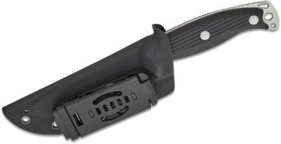 KI1082A1 Couteau Kizer Ursa Major Black Lame Clip Point Acier AEB-L Etui Kydex - Livraison Gratuite