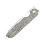 KIV4545C1 Couteau Kizer Genie Green Lame Acier 154CM Reverse Tanto IKBS - Livraison Gratuite