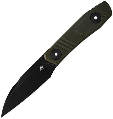 KKNZ068GN Couteau Fixe Klaken Phantom Lame Acier 14C28N Manche G10 Vert Étui Kydex - Livraison Gratuite