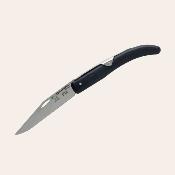 KO02577 Okapi – Couteau Pliant Lame Acier N690 Satin Clip Point Manche Black GFN Slip Joint – Livraison Gratuite