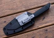 KS1051 Couteau Kershaw Mini Iridium Fixed Blade Lame Acier D2 Reverse Tanto Manche Micarta Housse Kydex | Livraison Gratuite