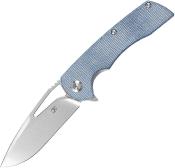 KT1001M3 Couteau Kansept Kryo Blue Lame Acier 12C28N Stonewash IKBS - Livraison Gratuite