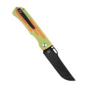 KT1041A3 Couteau Kansept Reedus Green&Orange G10 Lame Acier 154CM Black - Livraison Gratuite