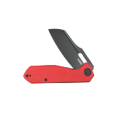 KUB328F Couteau Kubey Atlas Pliant Red G10 Lame Sheepsfoot Acier 14C28N Blk Pivot Roulements à Billes - Livraison Gratuite