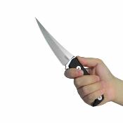 KUB477A Kubey Sicarii – Couteau Lame Fixe Lame Acier 14C28N Manche G10 Black Housse Kydex – Livraison Gratuite