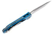 MCT113612APBL Microtech LUDT 1136-12APBL – Couteau Automatique | Lame Tanto Apocalyptic | Manche Alu Bleu USA - Livraison Gratuite