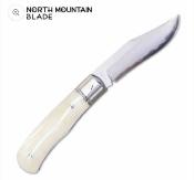 NMB2527CB North Mountain Blade Lanny Plus – Couteau Pliant Slipjoint Lame SLD-Magic – Manche Os Blanc – Livraison Gratuite