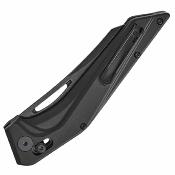 PFKP15DADW Petrified Fish Frigate | Couteau Lame Reverse Tanto Acier CPM-S35VN Black | Manche Black Alu Crossbar Lock - Livraison Gratuite