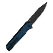 QS111H2 Couteau QSP Mamba V2 Blue Lame Acier D2 IKBS - Livraison Gratuite