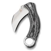 QS120E Couteau QSP Eagle Karambit Black/Gray Lame Acier D2 IKBS - Livraison Gratuite