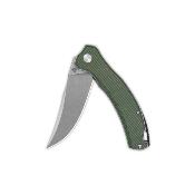 QS151C1 Couteau QSP Walrus Green Lame Acier D2 SW Upswept IKBS - Livraison Gratuite
