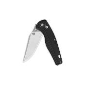 QS165C1 Couteau QSP Reptile Clip Point Lame Acier 14C28N Manche G10 Noir Sécurité Glyde Lock - Livraison Gratuite