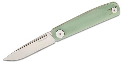 RS7867 Couteau Real Steel Gslip Compact Jade Lame Acier VG10 - Livraison Gratuite