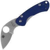 SC141GPCBL Spyderco Balance Sprint Run | Couteau Lame Acier CPM SPY27 | Manche G10 Cobalt Blue Frame Lock Made In Japan | Livraison Gratuite