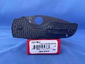 SC230PBBK Spyderco Lil' Native Lightweight  | Couteau Lame Acier CTS BD1N Noir Manche FRN Noir Back Lock USA - Livraison Gratuite