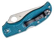 SC90FP2K390 Couteau Spyderco Stretch 2 K390 Manche Blue FRN Made Japan - Livraison Gratuite