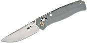 SRM255LGT2 Couteau SRM 255L-GK Gray Lame Drop Point Acier 10Cr15CoMoV Sécurité Ambi-Lock - Livraison Gratuite
