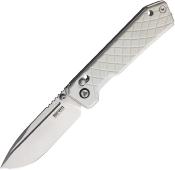 SRM7228BGT Couteau SRM Knives 7228B White Ambi Lock Lame 14C28N - Livraison Gratuite