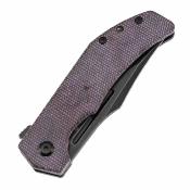 TB1089A2 Tenable Orion | Couteau Pliant Lame Clip Point Acier 14C28N Manche Micarta Purple - Livraison Gratuite