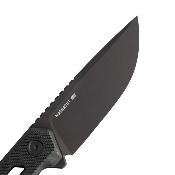 TKTX1RBKMC Couteau Fixe Tekto Knives X1 Atlas Lame Acier CPM MagnaCut Manche G10 Noir Étui Kydex USA - Livraison Gratuite