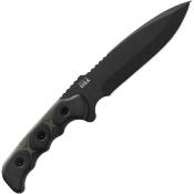 TPMT21 Couteau Fixe TOPS Mission Team 21 Lame Acier 1095 Manche Micarta Vert et Noir Étui Nylon Made In USA - Livraison Gratuite