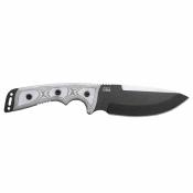 TPOC01 Couteau Fixe TOPS Outpost Command Lame Acier 1095 Manche Micarta Noir Étui Nylon Made In USA - Livraison Gratuite