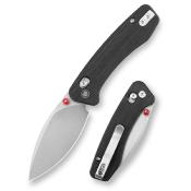 TVJM02BGN Couteau Pliant Trivisa Koala Lame Acier N690 Manche G10 Noir Crossbar Lock - Livraison Gratuite