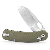 TVTY26GN Couteau Lamb-03G Green EDC Crossbar Lock Lame N690 Acier Manche G-10 - Livraison Gratuite