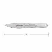 USMT3003SL USMC Throwing Knife Set – Lot de 3 Couteaux de Lancer Acier Inox Etui Nylon  - Livraison Gratuite