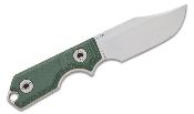 VOSD0601 Couteau Vosteed Quokka-O Bowie Lame Acier 14C28N Micarta Green Housse Kydex - Livraison Gratuite