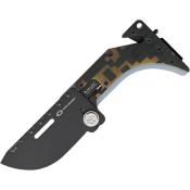 WAR2418CM Couteau Pliant WithArmour UltraThin Lame Acier 14C28N Manche G10 Camouflage DAV Lock - Livraison Gratuite