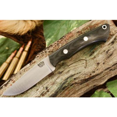 Couteau Bark River Featherweight Fox River 3V Lame Acier CPM-3V Etui Cuir Made In USA BA01022MBC - Free Shipping