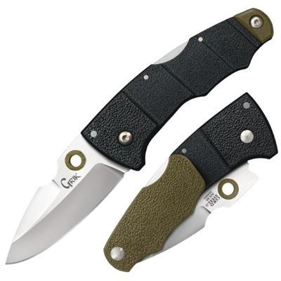 Couteau Cold Steel Grik Lame Acier AUS-8 Manche Black GFN Tri Ad-Lock CS28E - Free Shipping