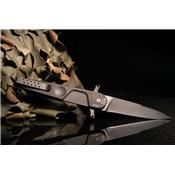 Couteau Extrema Ratio BD2 Lucky Black Lame Acier N690 Made Italy EX0228BLK - Livraison Gratuite