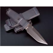 Couteau de Combat Extrema Ratio Col Moschin Lame acier N690 Manche Kraton Made In Italy EX200CMCOMPB - Free Shipping