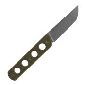 G2020A4 Couteau Foosa Tenable Knives | Lame Acier D2 | Manche Olive Green G10 | Housse Nylon | Livraison Gratuite