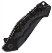 GH5114 Couteau Hibben Whirlwind Black Lame Acier 7Cr17 IKBS - Livraison Gratuite